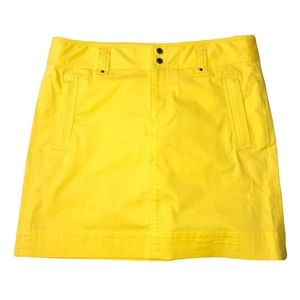 NEW NWT Ralph Lauren yelow golf skirt / skort Club Classics new with tags